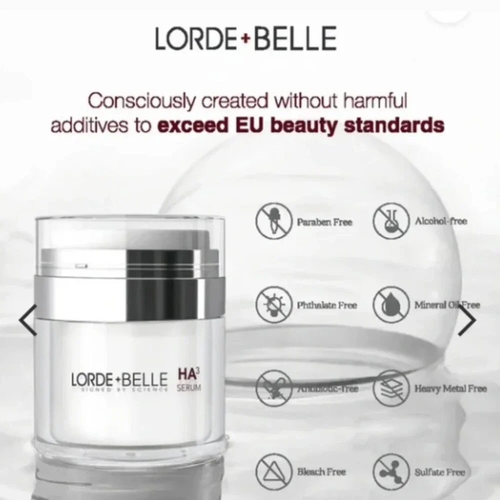 LORDE + BELLE HA3 SERUM